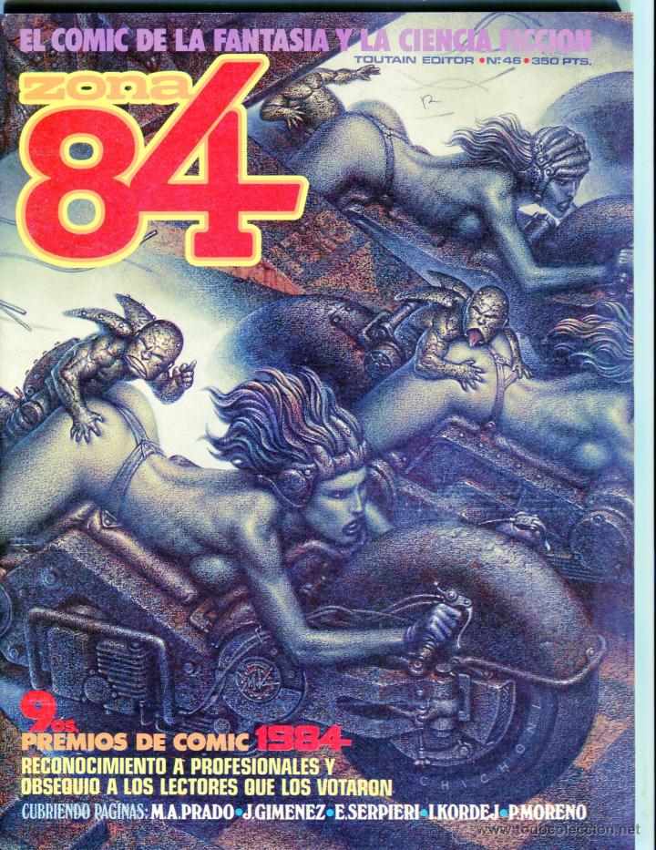 C&oacute;mics: ZONA 84 NUMERO 46 COMIC EN BUEN ESTADO - Foto 1
