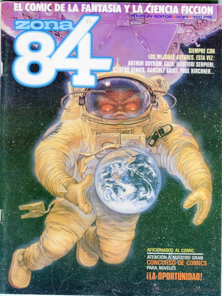 C&oacute;mics: ZONA 84 NUMERO 25 COMIC EN BUEN ESTADO - Foto 1