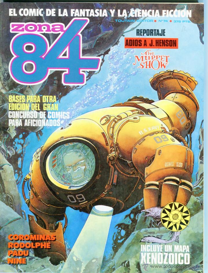 C&oacute;mics: ZONA 84 NUMERO 74 COMIC EN BUEN ESTADO - Foto 1