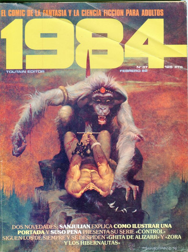 C&oacute;mics: 1984 N&ordm; 37 BUEN ESTADO - Foto 1