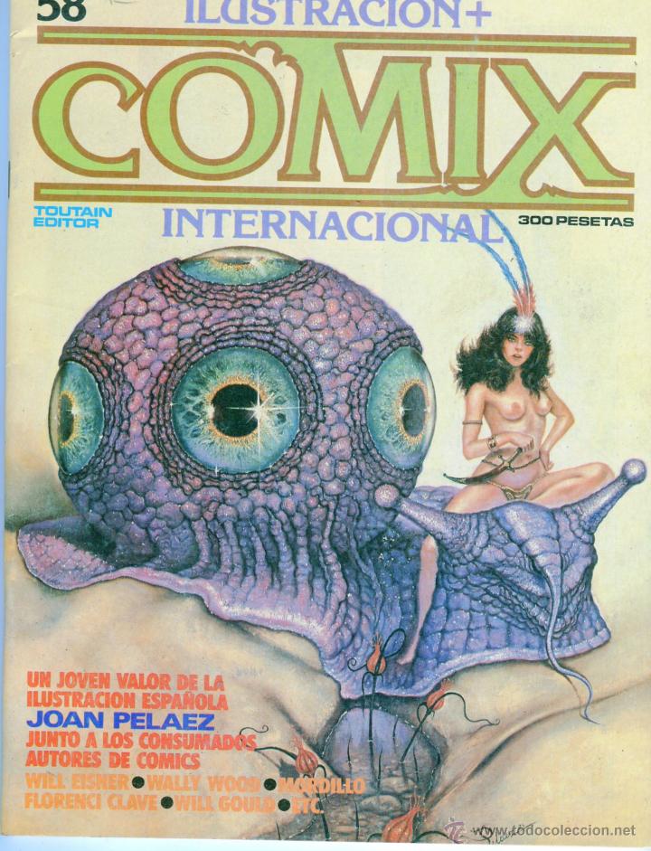 C&oacute;mics: COMIX INTERNACIONAL N&ordm; 58 BUEN ESTADO - Foto 1