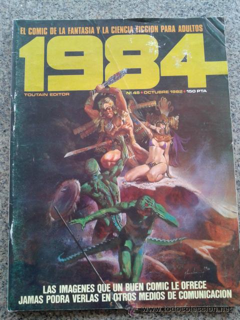 C&oacute;mics: 1984 -- N&ordm; 45 -- TOUTAIN EDITOR -- - Foto 1