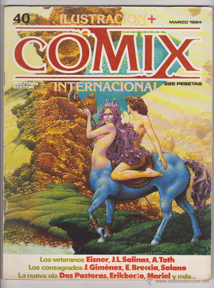 COMIX INTERNACIONAL Nº 40. (Tebeos y Comics - Toutain - Comix Internacional)
