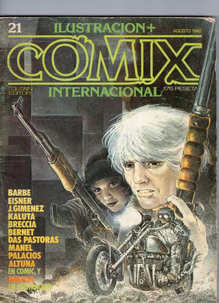 C&oacute;mics: COMIX INTERNACIONAL - N&ordm; 21 - TOUTAIN EDITOR - A&Ntilde;O 1982. - Foto 1