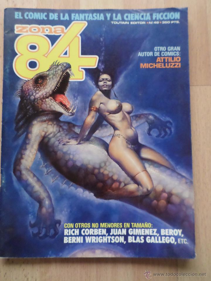 C&oacute;mics: LOTE DE 4 N&Uacute;MEROS DE ZONA 84 - Foto 4