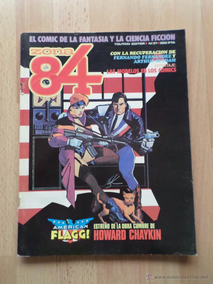 C&oacute;mics: LOTE DE 4 N&Uacute;MEROS DE ZONA 84 - Foto 7