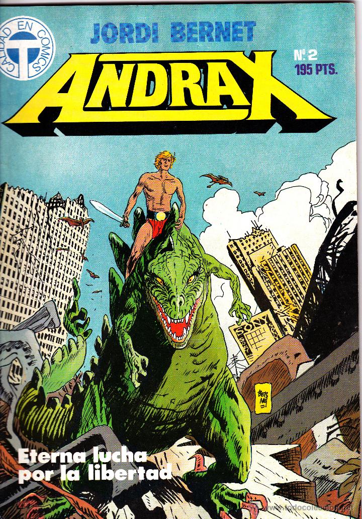 C&oacute;mics: ANDRAX DE JORDI BERNET. 5 NUMEROS - Foto 2