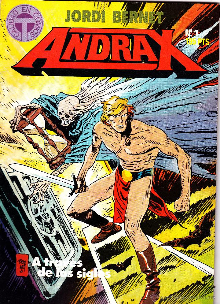 C&oacute;mics: ANDRAX DE JORDI BERNET. 5 NUMEROS - Foto 3