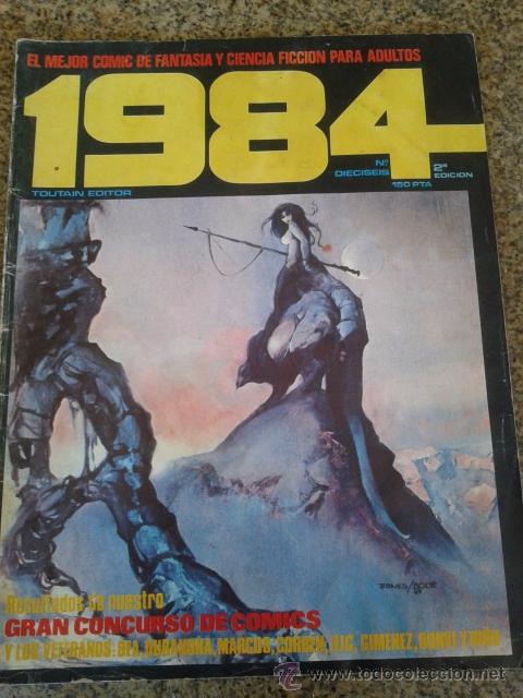 C&oacute;mics: 1984 -- N&ordm; 16 - 2&ordf; EDICION -- TOUTAIN EDITOR -- - Foto 1