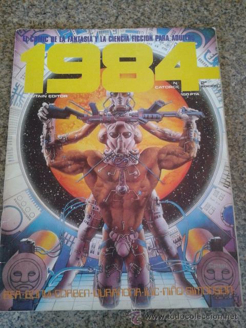 C&oacute;mics: 1984 -- N&ordm; 14 - 2&ordf; EDICION -- TOUTAIN EDITOR -- - Foto 1