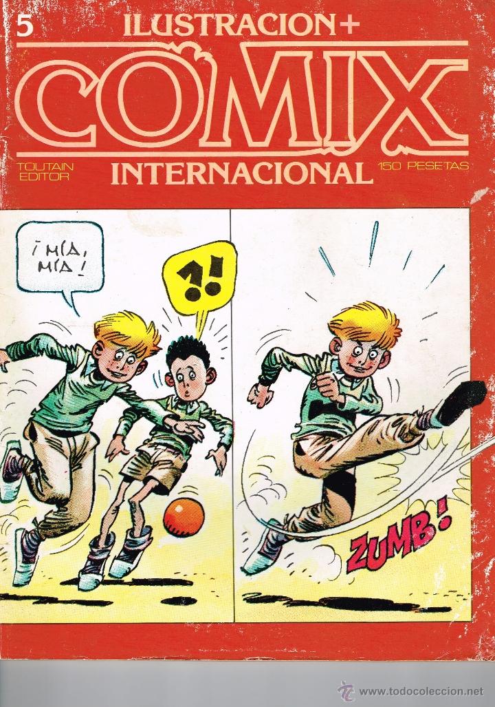 C&oacute;mics: Revista Comix Internacional 5 .Toutain editor. - Foto 1