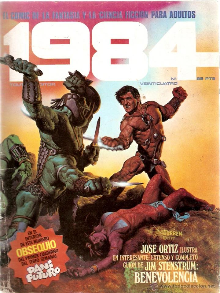 C&oacute;mics: C&oacute;mic 1984 n&ordm; 24 Toutain - Foto 1