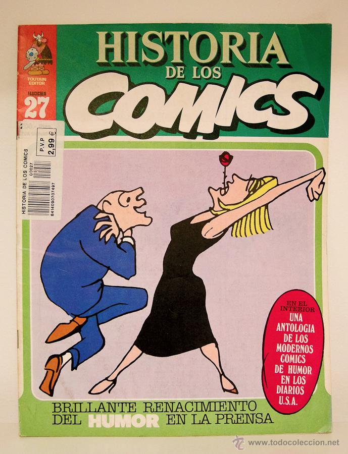 HISTORIA DE LOS COMICS - TOUTAIN FASCÍCULO Nº 27 (Tebeos y Comics - Toutain - Otros)