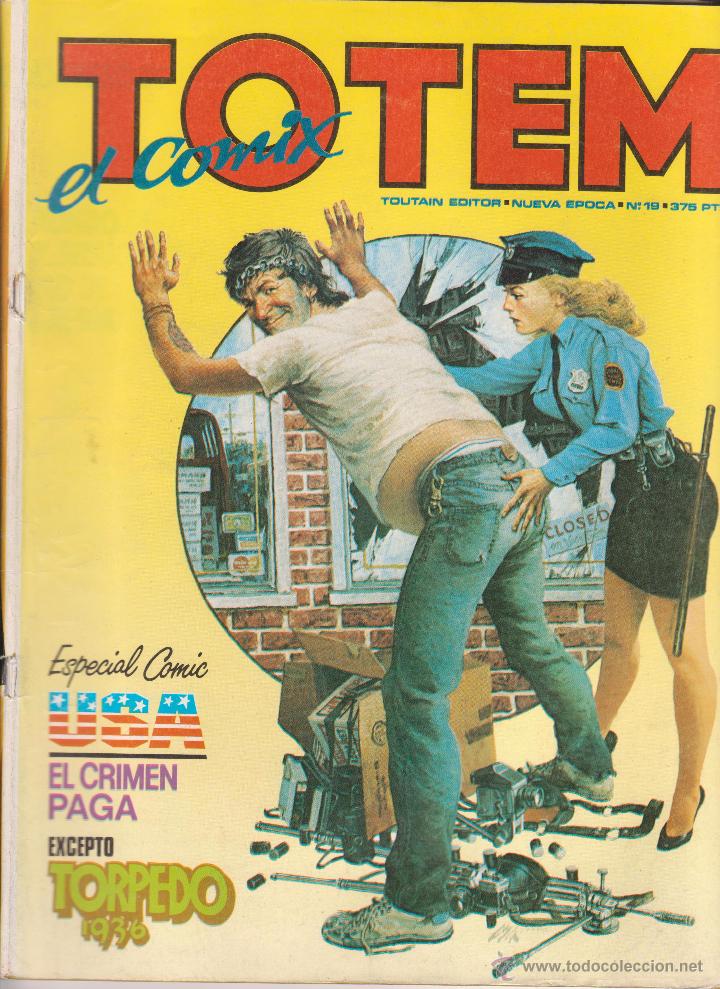 C&oacute;mics: TOTEM EL COMIX N&ordm; 19 ED.TOUTAIN NUEVA &Eacute;POCA.C&Oacute;MIC EN BUEN ESTADO - Foto 1