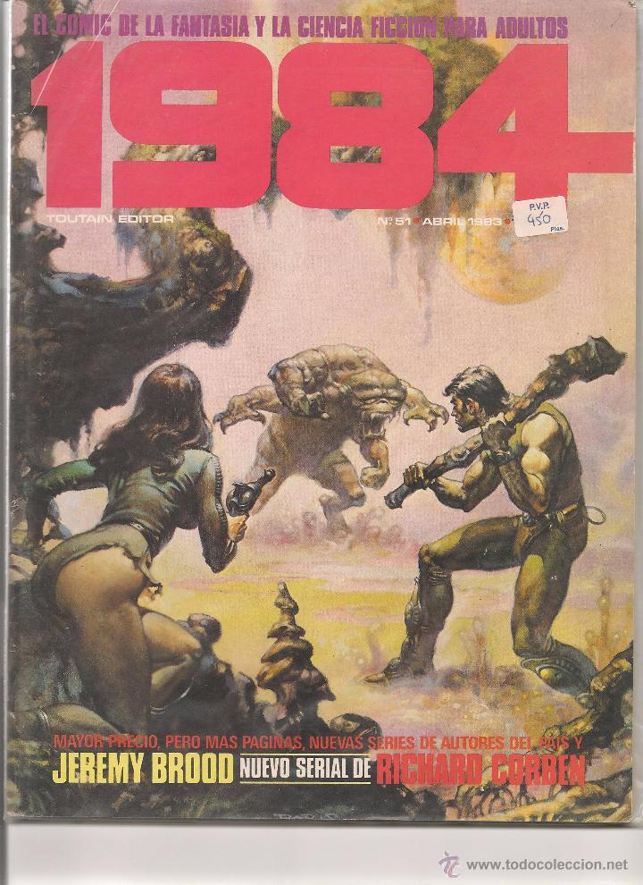 C&oacute;mics: 1984. N&ordm; 51. TOUTAIN. (MA) B/2 - Foto 1