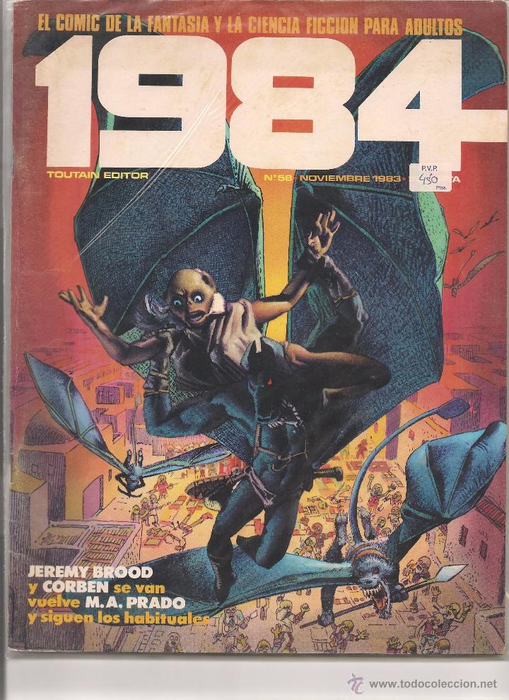 C&oacute;mics: 1984. N&ordm; 58. TOUTAIN. (MA) B/2 - Foto 1