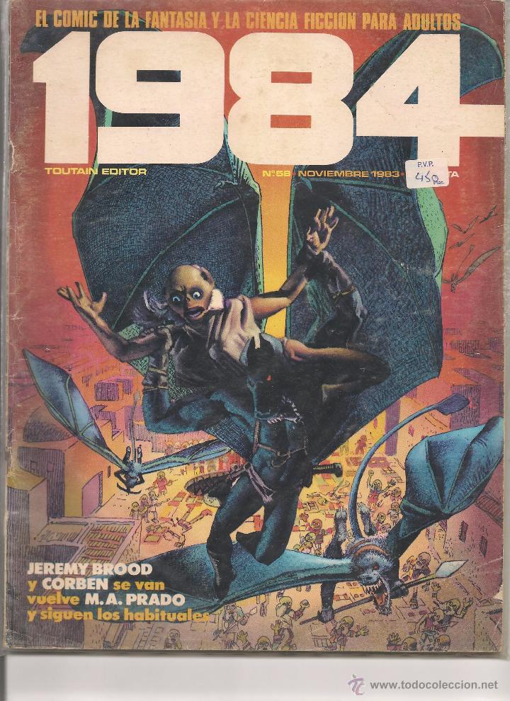 C&oacute;mics: 1984. N&ordm; 58. TOUTAIN. (MA) B/2 - Foto 1