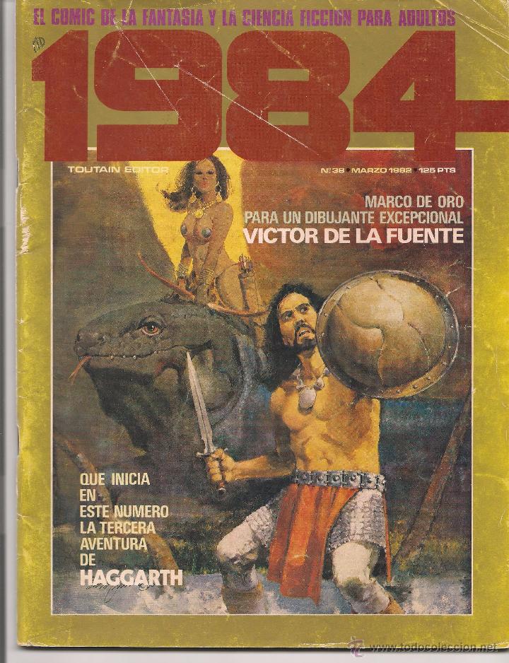 C&oacute;mics: 1984. N&ordm; 38. TOUTAIN 1982. (ST) - Foto 1