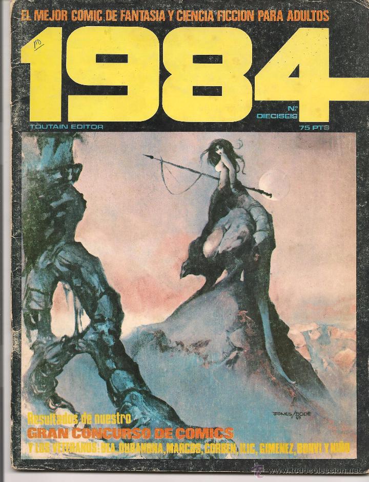 C&oacute;mics: 1984. N&ordm; 16. TOUTAIN . (ST) - Foto 1