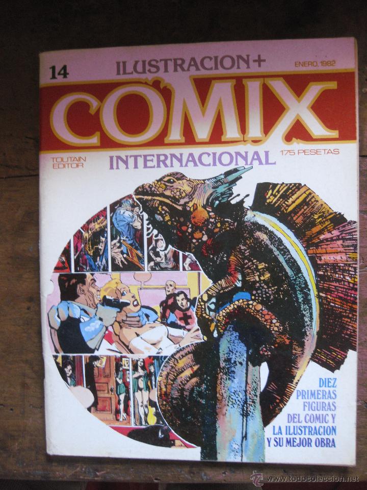 C&oacute;mics: COMIX INTERNACIONAL N&ordm; 14. ENERO 1982. TOUTAIN - Foto 1