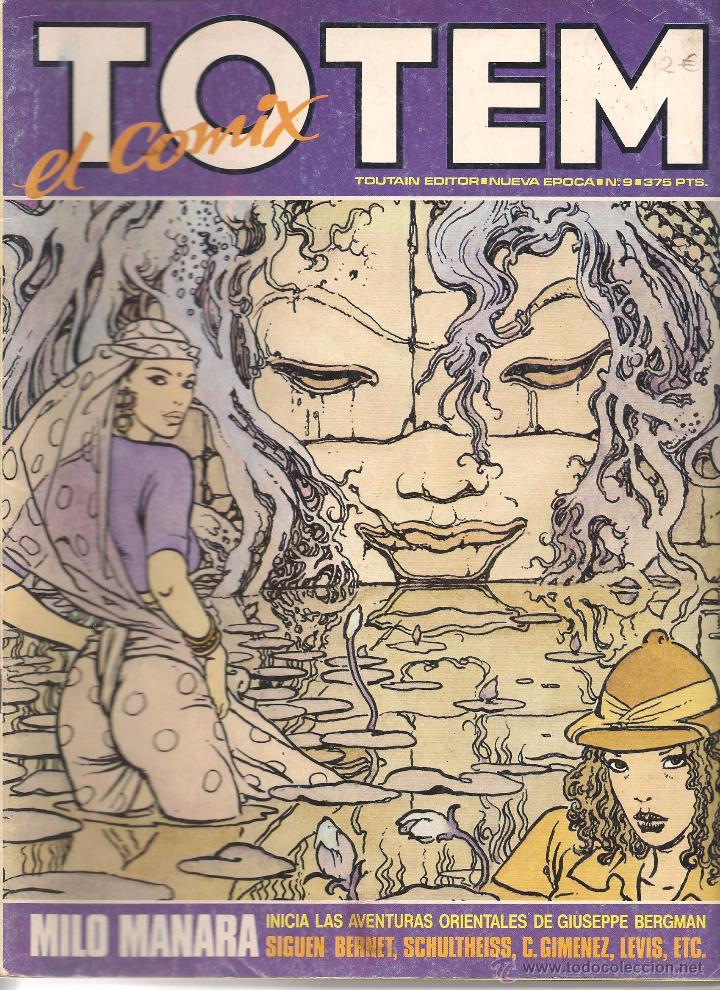 C&oacute;mics: TOTEM EL COMIX. N&ordm; 9. MILO MANARA. (P/C55) - Foto 1