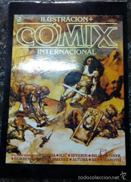 C&oacute;mics: TARJETA POSTAL PUBLICIDAD DEL COMIC COMIX INTERNACIONAL ILUSTRACION - Foto 1