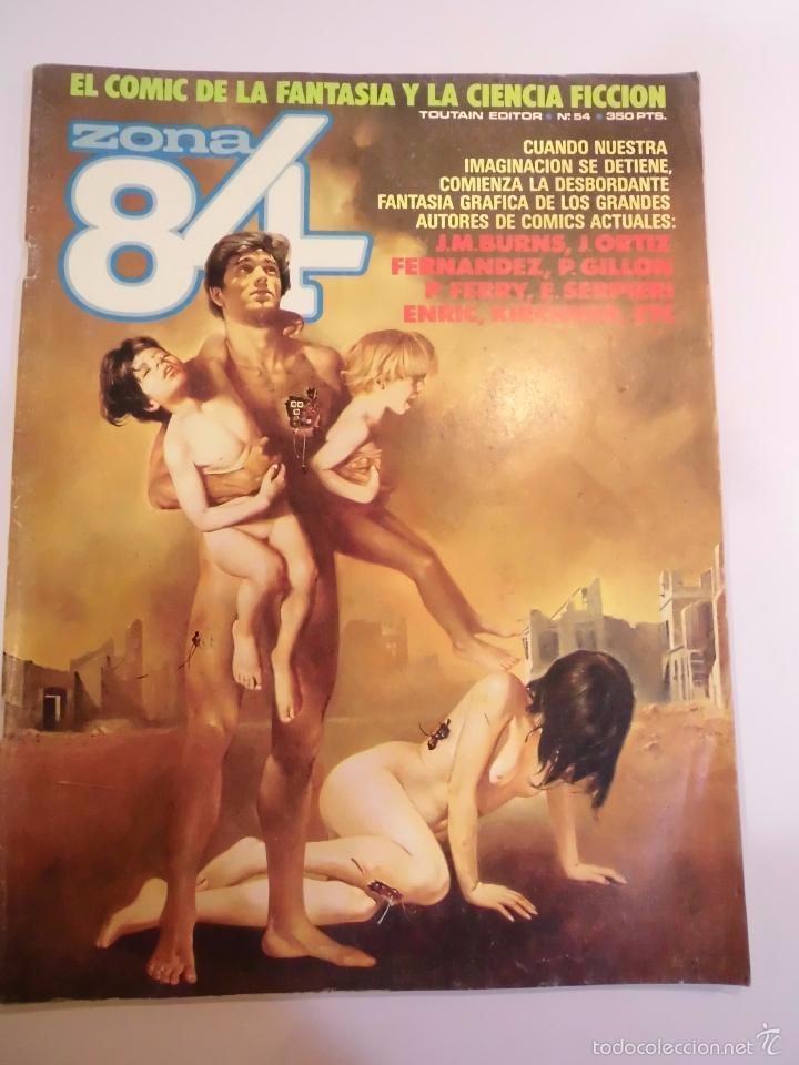 C&oacute;mics: ZONA 84 - NUM 54 - TOUTAIN EDITOR - Foto 1