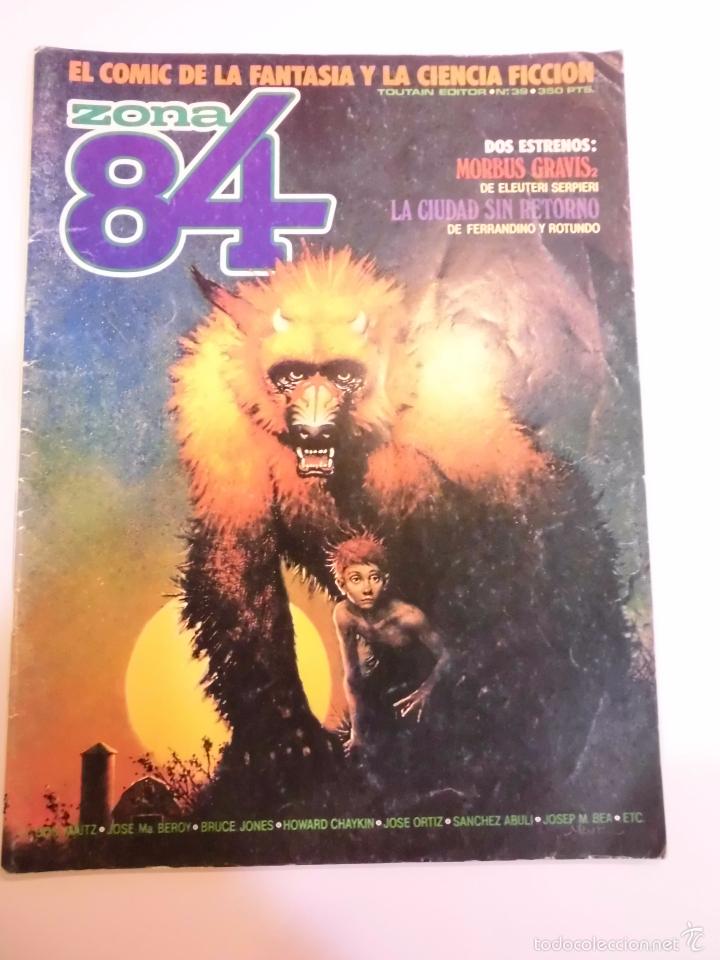 C&oacute;mics: ZONA 84 - NUM 39 - TOUTAIN EDITOR - Foto 1