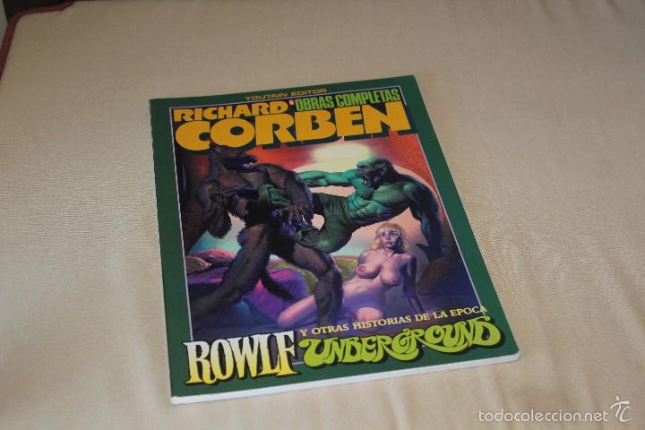 C&oacute;mics: RICHARD CORBEN OBRAS COMPLETAS N&ordm; 6 ROWLF UNDERGROUND - Foto 1