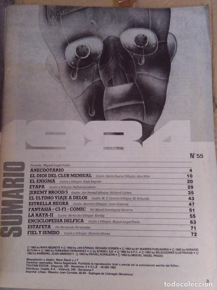 C&oacute;mics: 1984. NUMERO 55 - Foto 2