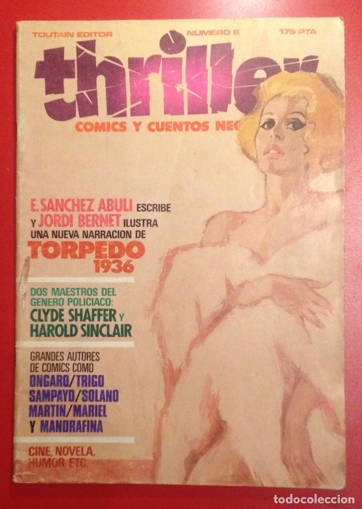 C&oacute;mics: THRILLER 5.PEDIDO MINIMO : 5&euro; - Foto 1