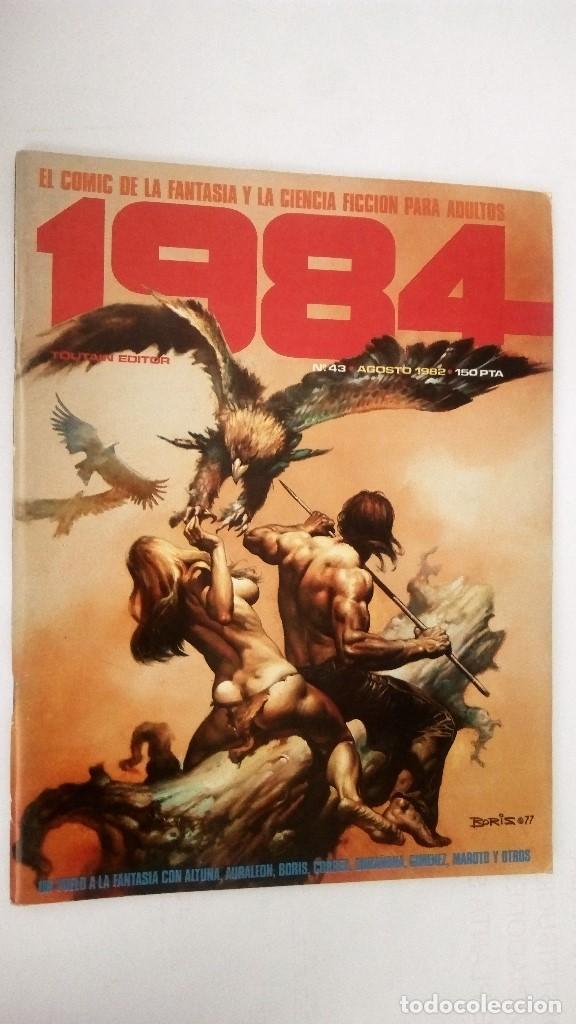 C&oacute;mics: COMIICS 1984 - N&ordm; 43 - AGOSTO 1982, 1&ordm; EDICION - Foto 1