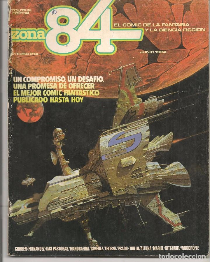 C&oacute;mics: ZONA 84. N&ordm; 1. JUNIO 1984. (ST/) - Foto 1