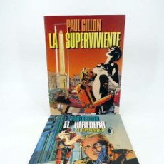 Cómics: LA SUPERVIVIENTE 1 Y 2 (PAUL GUILLON) TOUTAIN EDITOR, 1990. OFRT. Lote 338318568