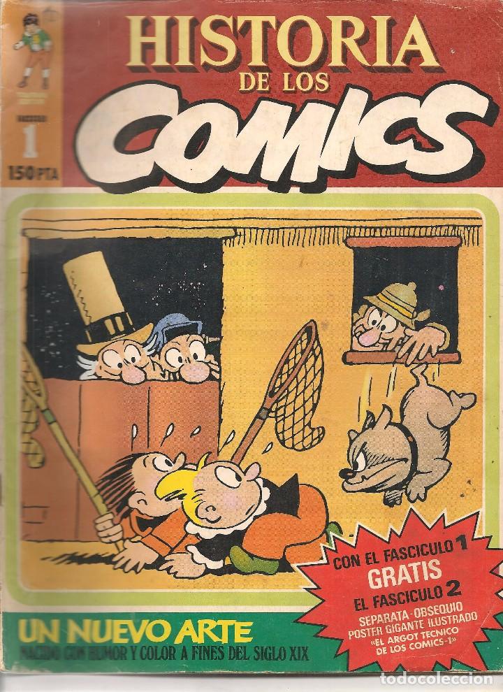 C&oacute;mics: HISTORIA DE LOS COMICS. N&ordm; 1. TOUTAIN. (ST/.) - Foto 1