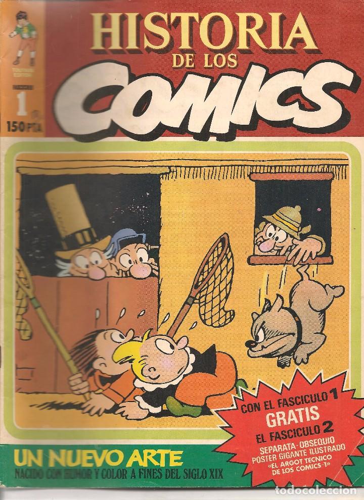 C&oacute;mics: HISTORIA DE LOS COMICS. N&ordm; 1. TOUTAIN. (ST/.) - Foto 1