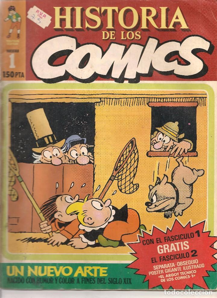 C&oacute;mics: HISTORIA DE LOS COMICS. N&ordm; 1. TOUTAIN. (ST/) - Foto 1