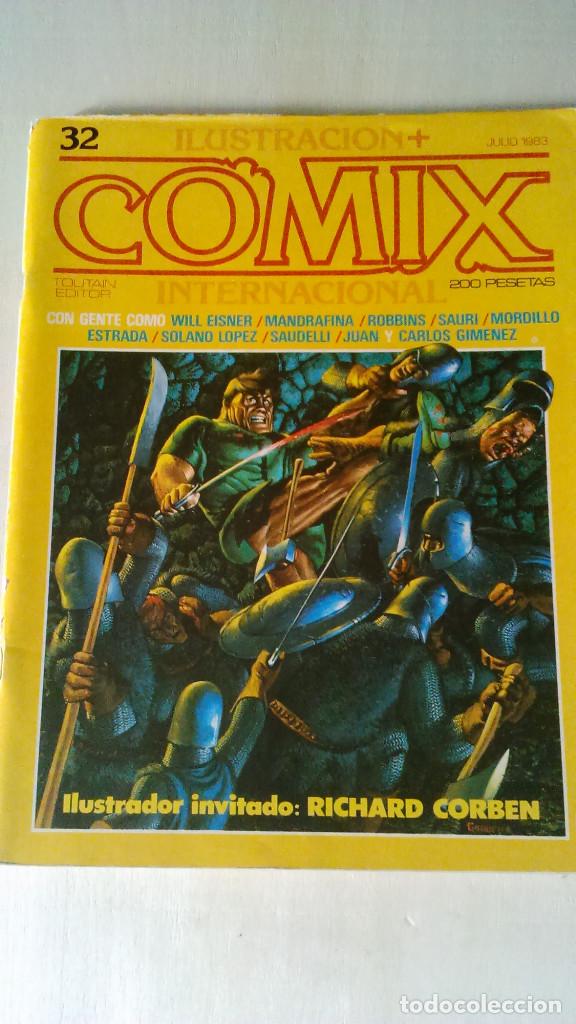C&oacute;mics: ILUSTRACION + COMIX INTERNACIONAL N&ordm; 32 - JULIO 1983 - Foto 1