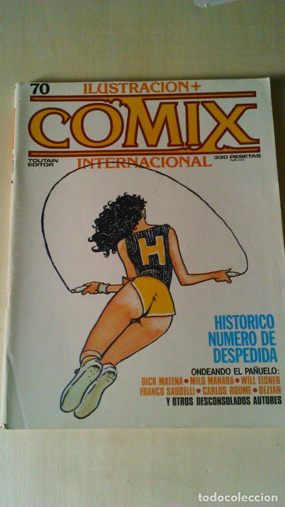C&oacute;mics: ILUSTRACION + COMIX INTERNACIONAL N&ordm; 70 Y ULTIMO - 1986 - Foto 1