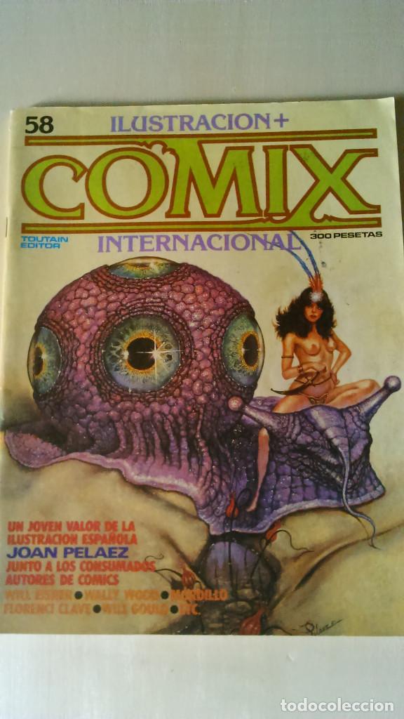 C&oacute;mics: ILUSTRACION + COMIX INTERNACIONAL N&ordm; 58 - 1985 - Foto 1