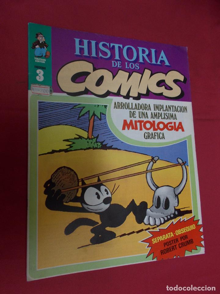 C&oacute;mics: HISTORIA DE LOS COMICS. N&ordm; 3. EDITORIAL TOUTAIN. - Foto 1