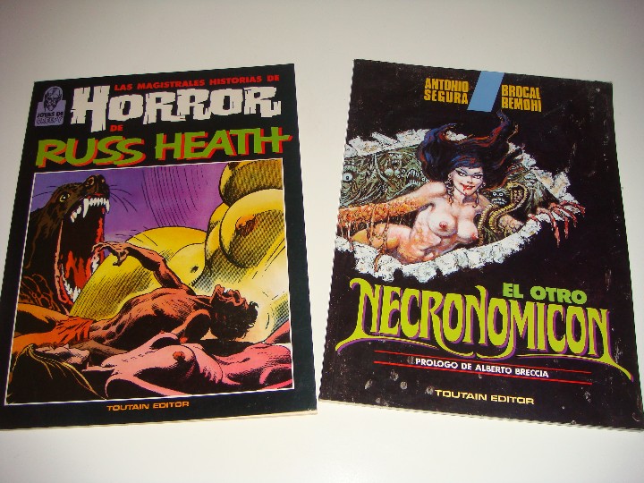 C&oacute;mics: HORROR RUSS HEATH + EL OTRO NECRONOMICON - Foto 1