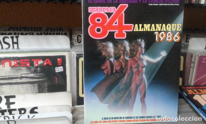 C&oacute;mics: ZONA 84 ALMANAQUE 1986. - Foto 1