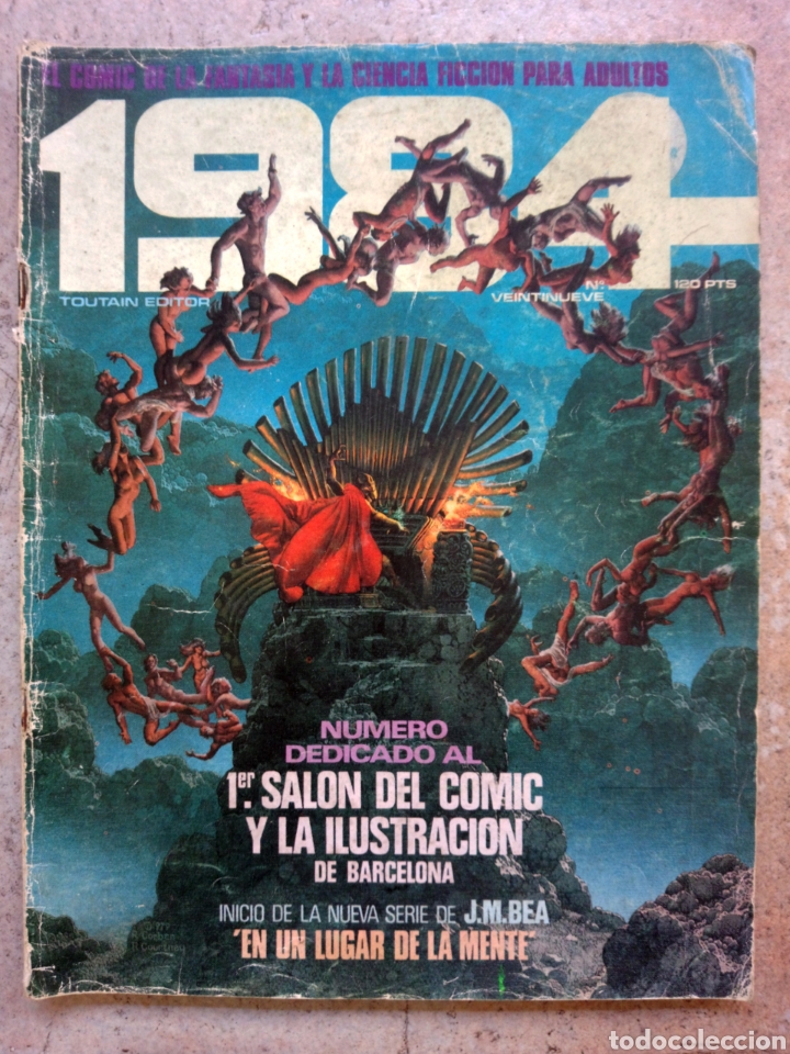 C&oacute;mics: C&oacute;mic revista 1984 #29 Toutain Editor - Foto 1