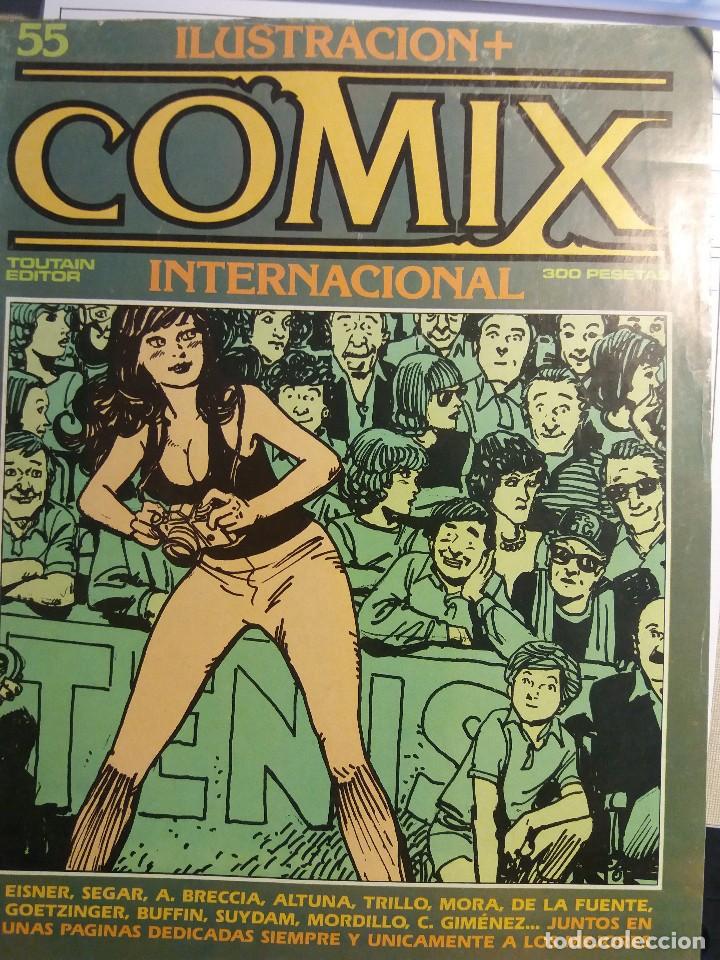 C&oacute;mics: Comix Internacional n&ordm; 54,55,  n&ordm; extra, Eisner, Victor Mora - Foto 2