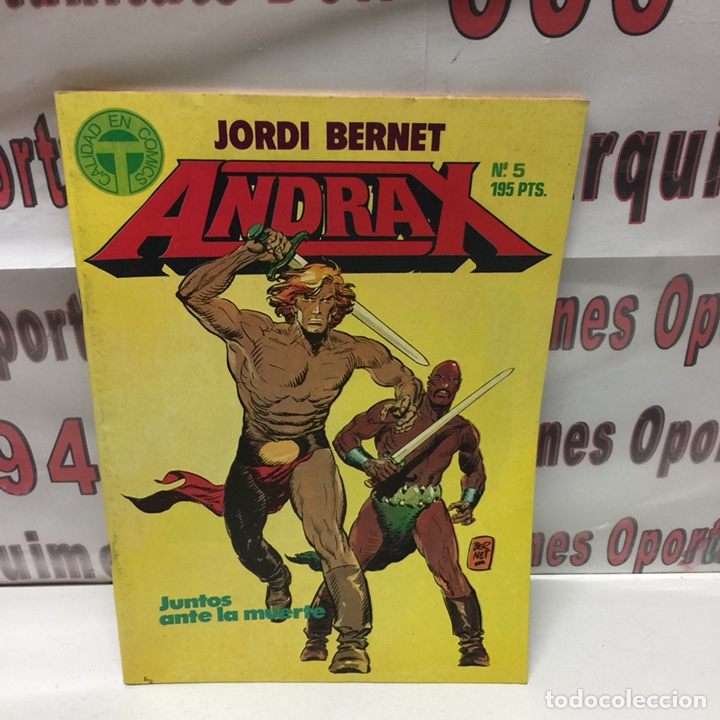 C&oacute;mics: Andrax num 5 jordi bernet de toutain editor - Foto 1