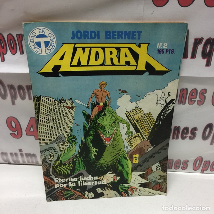 C&oacute;mics: Andrax num 2 jordi bernet de toutain editor - Foto 1