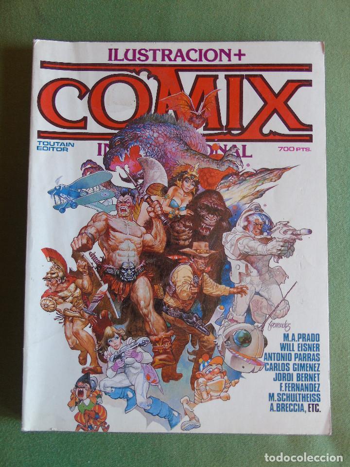 C&oacute;mics: ILUSTRACION + COMIX INTERNACIONAL. EXTRA. TOUTAIN EDITOR. 1986. - Foto 1