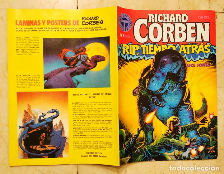 C&oacute;mics: COMIC RICHARD CORBEN N&ordm; 5 - RIP, TIEMPO ATR&Aacute;S. - Foto 1