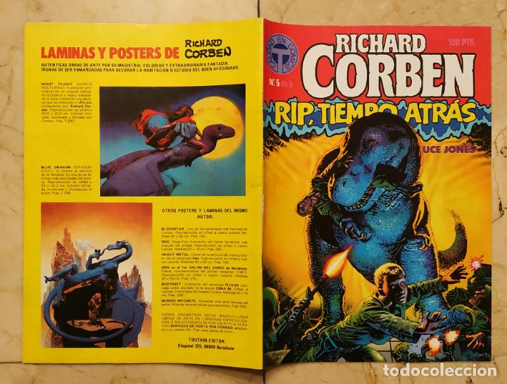 C&oacute;mics: COMIC RICHARD CORBEN N&ordm; 5 - RIP, TIEMPO ATR&Aacute;S. - Foto 1